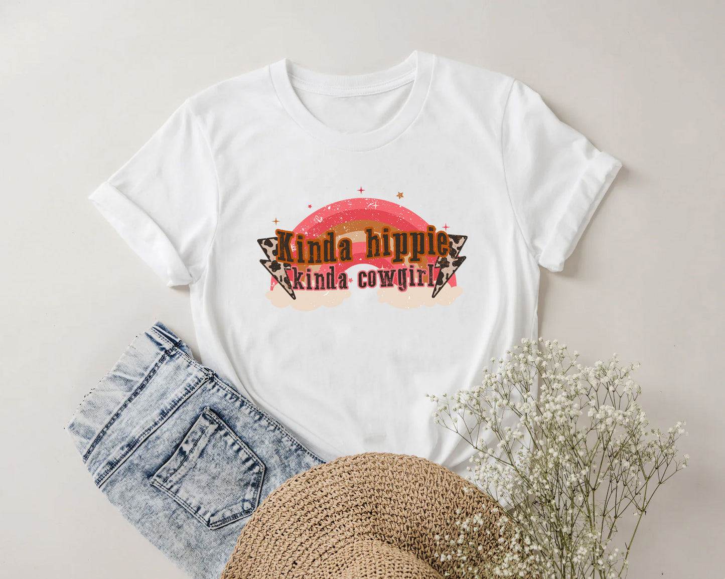 Kinda hippie, kinda cowgirl t-shirt