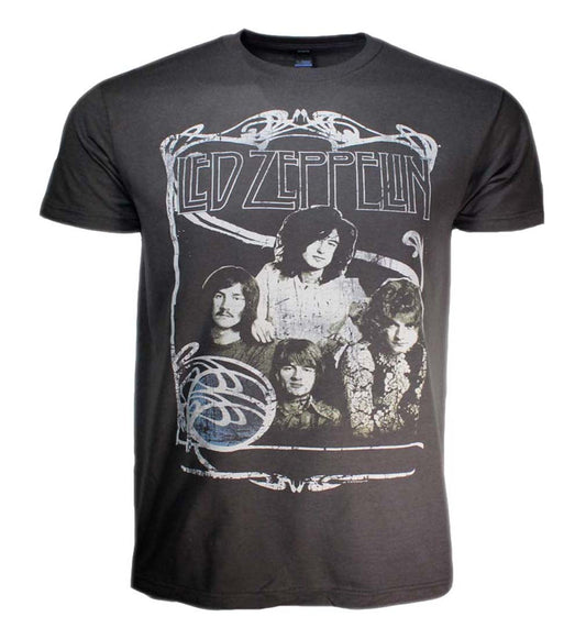 LED ZEPPELIN 1969 Band Photo T-Shirt